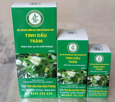 Tinh dầu tràm Quảng Bình